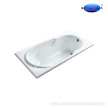 Cast Iron Square Bathtub With Drop In Style